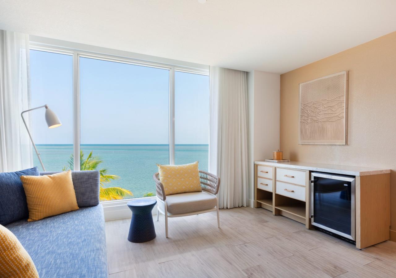 Three Waters Suite, 1 King, Sofabed, Balcony + Jr. Suite 1 King Oceanfront