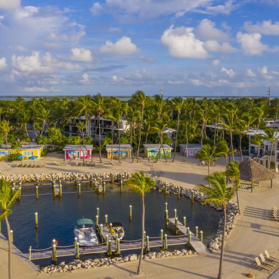 Aerial view of La Siesta