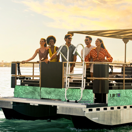 Rum Runner Water Taxi Sunset