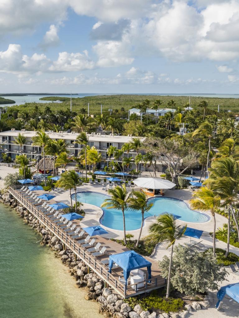 Aerial view of Kokomo at Three Waters Resort